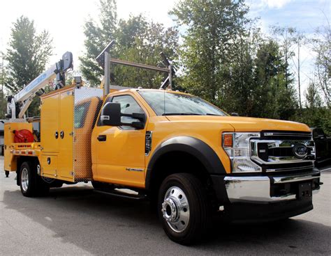 construction work truck